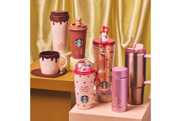 スターバックス、チョコや犬・猫をモチーフにしたバレンタインを彩る新作グッズ発売