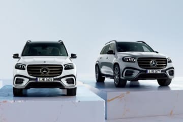 メルセデス、上級SUV『GLS』と『GLE』に新エントリーモデル“ナイト・エディション”を追加設定