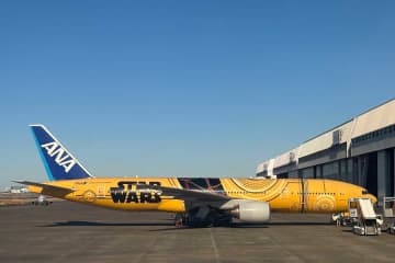 「C-3PO ANA JET」、14日午前9時に出発　台北へ空輸