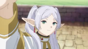 腰に手を当てグビッ！アニメ『葬送のフリーレン』第2期目前の1枚に「こんな刺激の強い姿ヒンメルに見せちゃダメだよ」