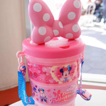 「ミニーのファンダーランド」ポップコーンバケット買ってみた！　リボンも折りたためる