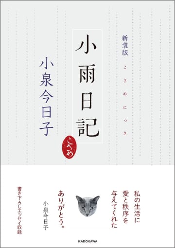 小泉今日子の名エッセイ『小雨日記』新装版刊行へ