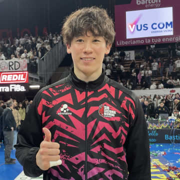 【現地取材】首位返り咲きのペルージャ　続く過密日程、休養の石川祐希はチーム力に手応え「３、４点のビハインドがあっても中盤から終盤に」