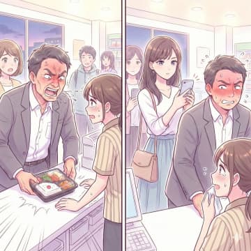 「謝罪が足りないんだよ！」とコンビニで怒鳴る客。だが、他の客の正論で黙り込んだ話【短編小説】