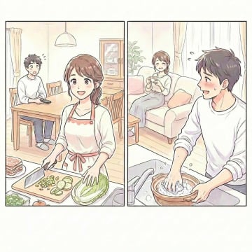 「鍋って簡単だし手抜きだよね」と悪気なく言う夫。しかし、私が放った正論で態度が一変【短編小説】