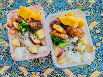 お弁当に迷ったら！腹持ちも良い「さつま芋ご飯弁当」