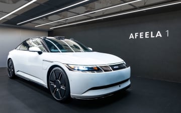 ソニー・ホンダ、世界最大級の音楽製品・音響機器の展示会「ナムショー」でアフィーラ1展示