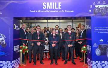 スズキ、インドに多目的電動台車の共創拠点「Suzuki e-Micromobility Innovation Lab for Ecosystem」設立