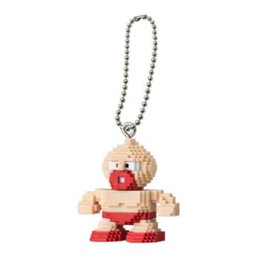 「キン肉マン」ロビンマスク、テリーマンなど超人6人がドットにデフォルメ！カバンなどに付けても楽しめるボリューム感