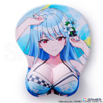 ドルフィンウェーブ 立体マウスパッド シュネー・ヴァイスベルグ　ホビージャパン ドルフィンウェーブ」から公式描き下ろしのイラストを使用した立体