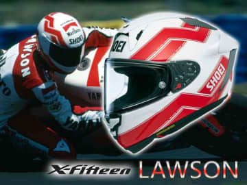 ショウエイからエディ・ローソン仕様の新グラフィックモデル「X