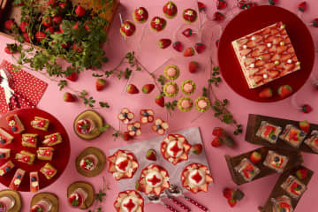 約25種類の苺スイーツと本格ランチ｜2/21(土)～23(月・祝)開催「ストロベリースイーツブッフェ～Strawberry Flower Garden～」＠グランドニッコー東京ベイ 舞浜