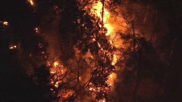 山梨･山林火災　発生から17日目｢鎮圧｣を発表　焼損面積は約396ヘクタール