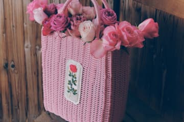 ルル メリー(RURU MARY'S)×ビームス クチュール“薔薇の花”を手刺繍した