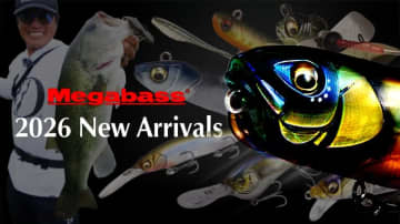 メガバス2026年NEWアイテムが遂に発表！新作ドッグXに復活のオカシラ