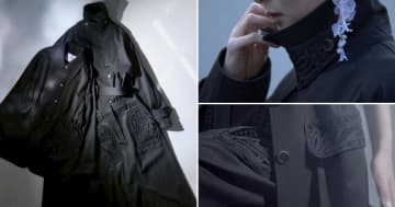 Mame Kurogouchi】のコード刺繍をBLACKで表現。【STUDIOUS】限定