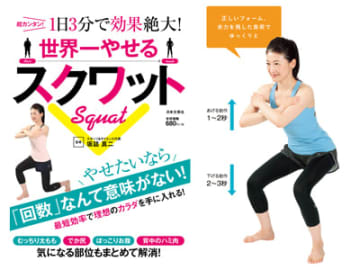 全身の筋肉の70％を効率よく動かして「痩せ体質」を最速で手に入れる！「世界一やせるスクワット」とは？【世界一やせるスクワット】