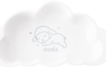 出産祝いに人気のベビー用「食器セット」。モワちゃんプリントの数量限定記念デザインが登場【こどモノ2月号】