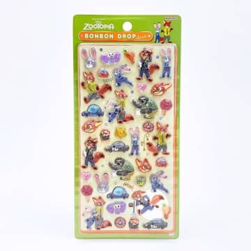 ボンボンドロップシール ディズニー」が抽選販売！ズートピア、くまの