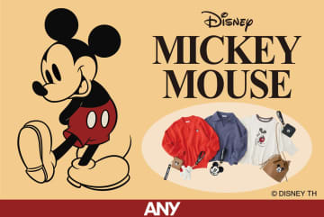 ANY × ミッキーマウス」アートをモチーフにしたトップス・雑貨を発売