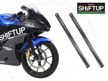 GSX-R125専用「フロントフォークスプリング」がシフトアップから発売