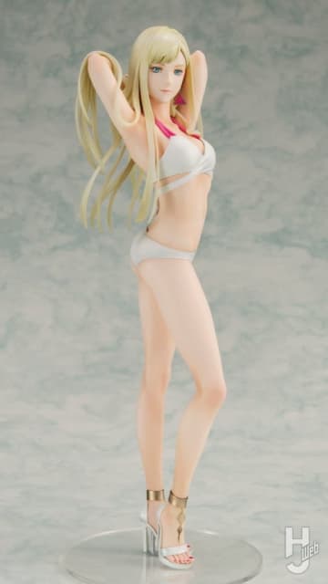 閃光のハサウェイ」のギギが美しい水着姿で大型スケールフィギュア化