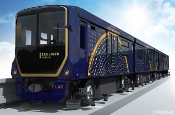 【西武鉄道】西武山口線 新型「レオライナー」の第2編成は西武ゆうえんちの花火をイメージしたデザインに