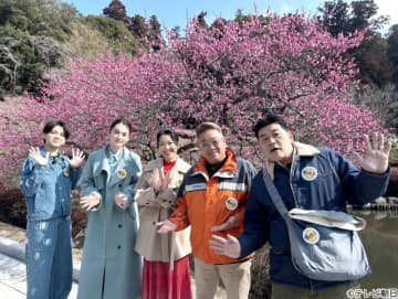 宮近海斗「帰れマンデー」で春の茨城で“爆食”全開！　サンド＆羽田美智子と王道ルートへ
