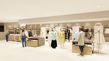 無印、レディース向け衣料・コスメ特化店　ルクア大阪