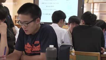 高校生が震災と復興について考える　復興庁の出前授業　秋田市