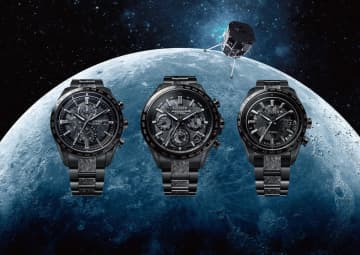 シチズン アテッサ、結晶チタニウムで宇宙を表現する「HAKUTO-R」コラボモデル