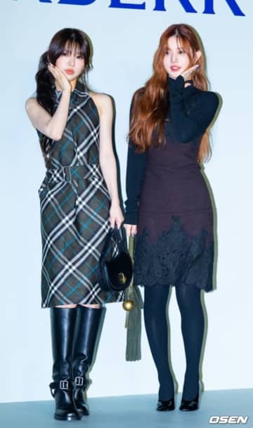 【PHOTO】ILLIT ミンジュ＆モカからチョン・ソミンまで「BURBERRY」のイベントに出席