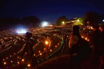 被災地照らす希望の光 鴨川で 棚田の夜祭り チバテレ プラス