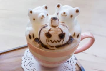3Dラテアートで心温まる　10代女性はカフェラテに甘味を入れる傾向　温かいカフェラテが染みる季節。砂糖などの甘みを入れる人はどのくらいいるのだろう。