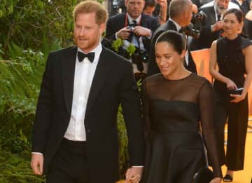 Prince Harry & Meghan Markle Make A Splash At The 'Lion King' London Premiere