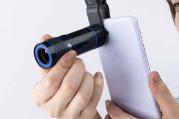 雑誌「DIME」に超使える「超望遠12倍スマホレンズ」が付属！撮影が楽しくなる強力アイテム！