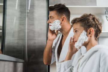 男の肌悩みって？　パパにすすめたいメンズスキンケア