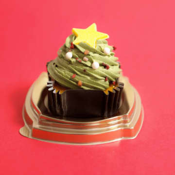 食べるクリスマスツリー！“映え”すぎな『抹茶クリスマスケーキ』を食べてみた