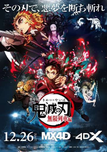 映画『鬼滅の刃』興収324億円突破! 『千と千尋の神隠し』超えで歴代1位記録