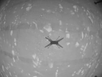 ニュース画像：今度は合計100mの往復飛行！ NASA火星ヘリ、3回目の飛行にも成功