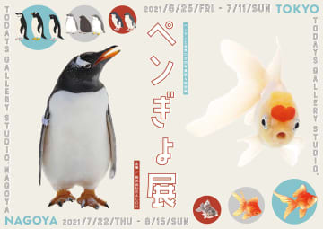 ペンギン×金魚！？夏にピッタリな涼しさ感じる「ペンぎょ展 2021」が東京・名古屋で開催