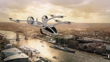 ニュース画像：Haloが2026年、ニューヨーク～ロンドン間で空飛ぶタクシー運行へ！　