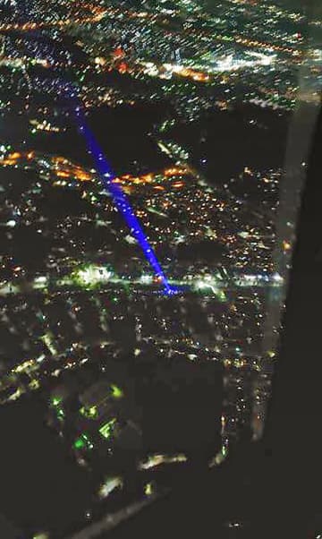 千葉市の住宅地周辺から照射か　陸自ヘリのレーザー被害