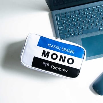 「MONO消しゴム」のガジェットポーチ可愛過ぎ！セブン限定で再登場するよ～。
