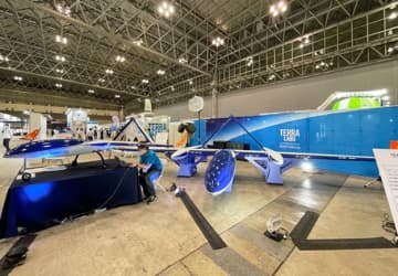 ニュース画像：テラ・ラボ、災害対策DXのための長距離無人航空機システムを展示 [Japan Drone 2021]
