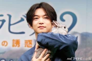 千葉雄大、“魔性カリスマタイプ”と診断　ウサギにも愛され「大満足です」