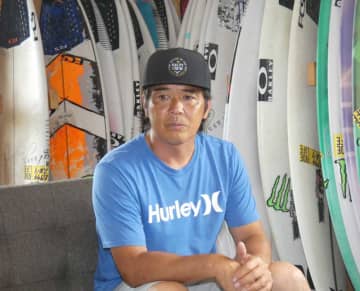 五輪への切符「夢のよう」　大原洋人選手、地元・一宮開催のサーフィン代表に　父親が苦難の道のり語る