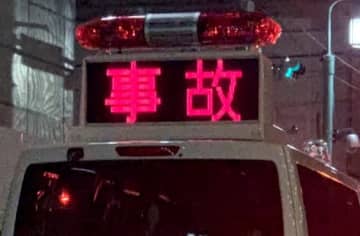 警察官の車と出合い頭に衝突、バイク男性死亡　信号機のない十字路交差点で／千葉・横芝光町