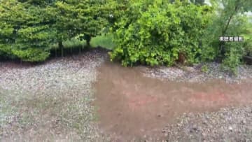 大気不安定 ゲリラ雷雨にひょう...　台風5号が前線刺激 大雨注意