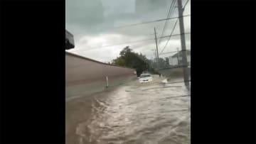 台風5号接近 梅雨前線への影響注意　24日も大気不安定に